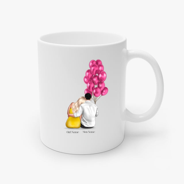 White Ceramic Mug, 11oz and 15oz