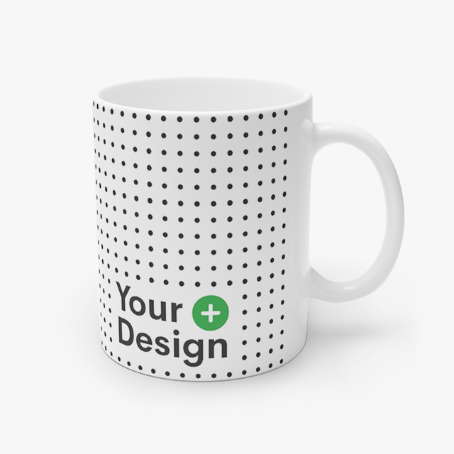 White Ceramic Mug, 11oz and 15oz