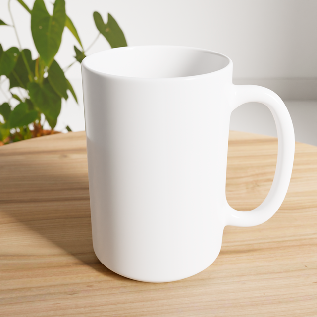 White Ceramic Mug, 11oz and 15oz